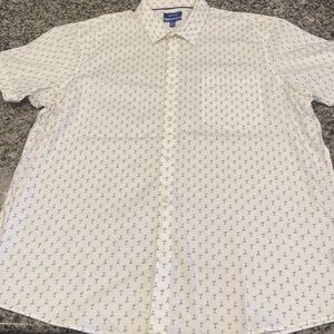 BNWOT Apt. 9 martini glass button down shirt size XXL!